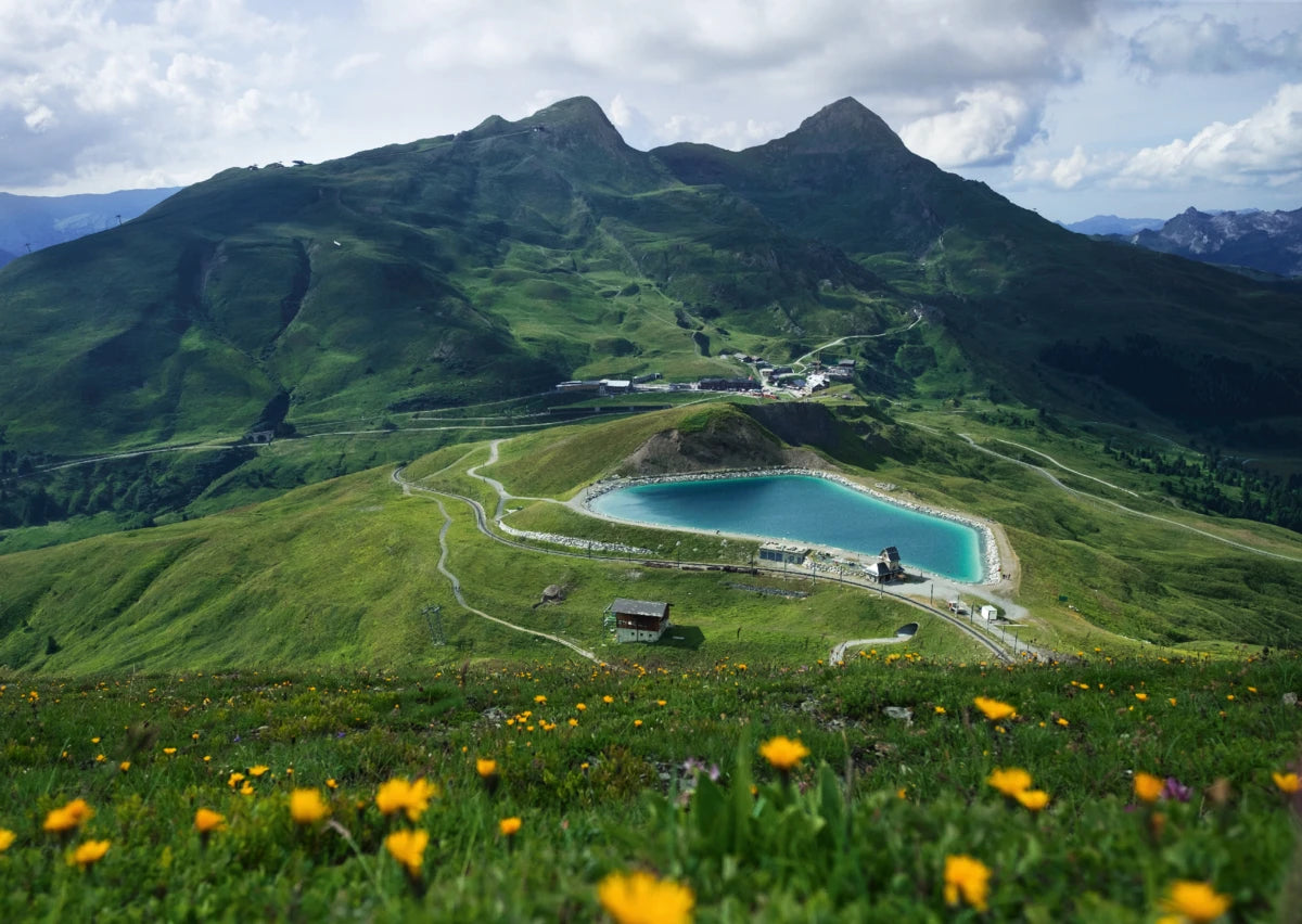 Alpenlandschaft an der Kleinen Scheidegg