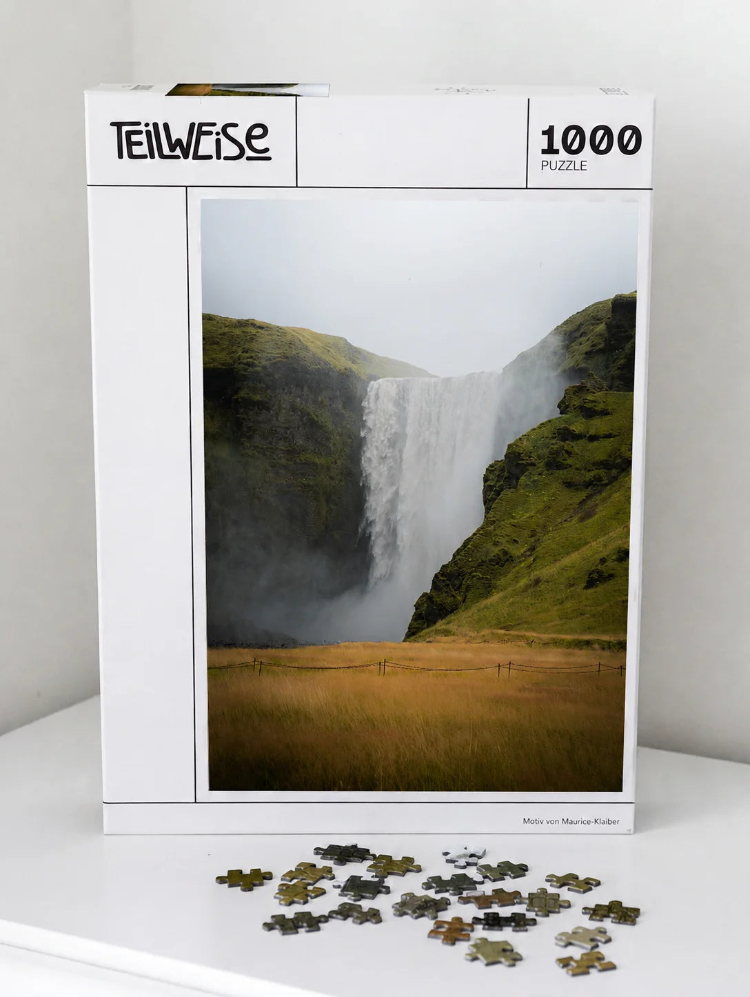 Wasserfall in Island