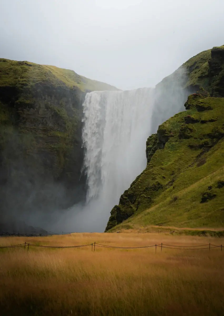 Wasserfall in Island