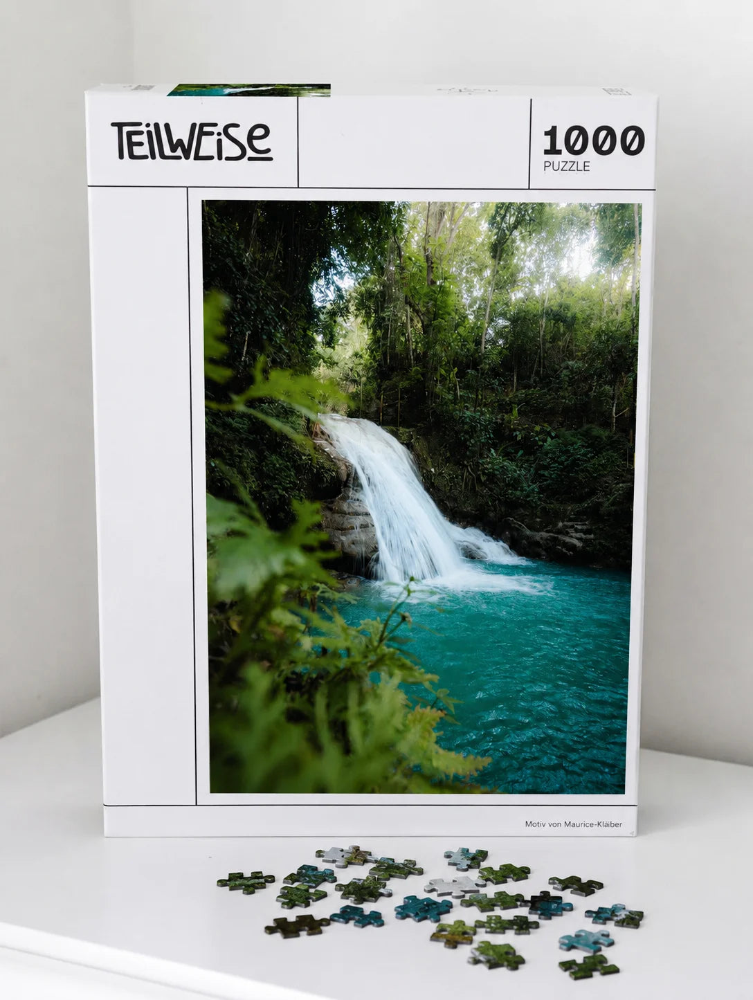 Wasserfall im Dschungel Jamaikas