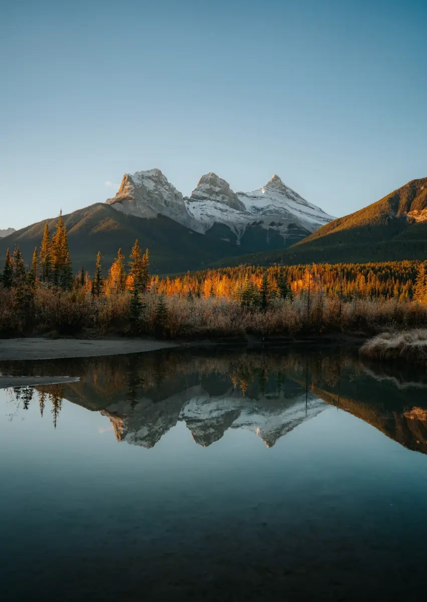 Bergsee in den kanadischen Rockies