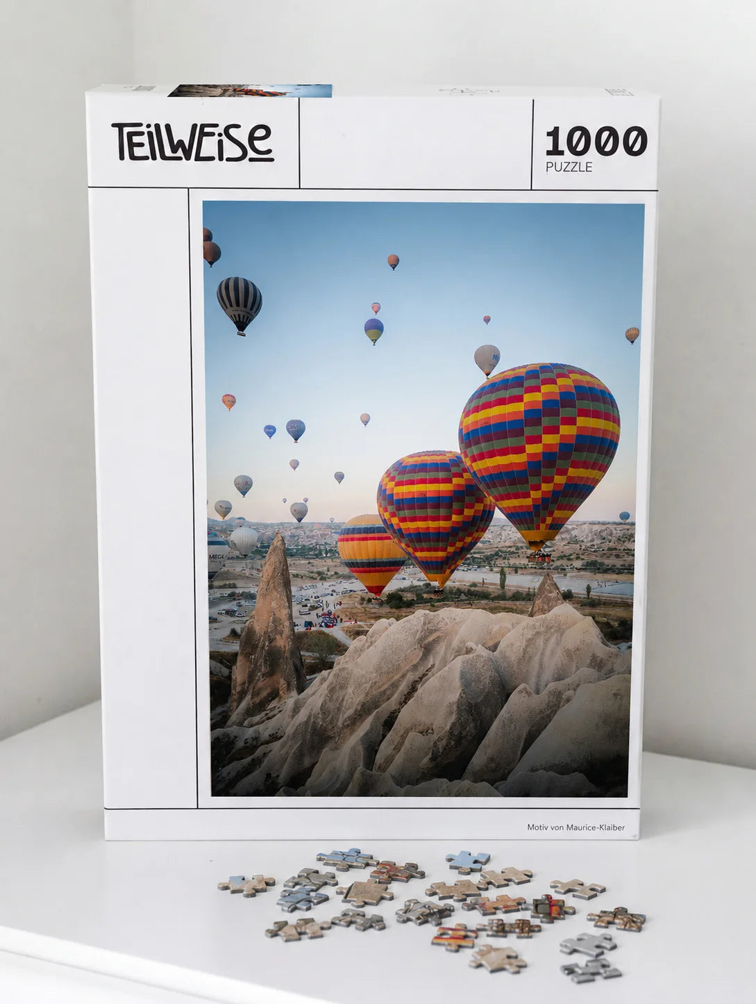 Heißluftballons über Kappadokien in der Türkei